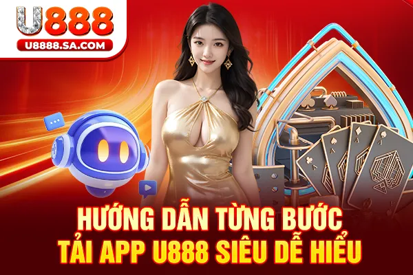Hướng dẫn từng bước tải app U888 siêu dễ hiểu